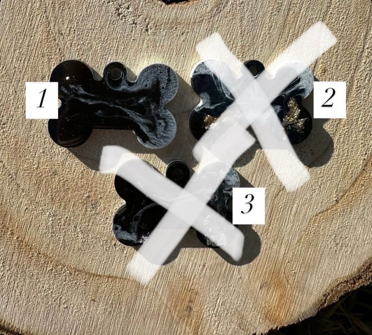 Hundemarke Knochen klein