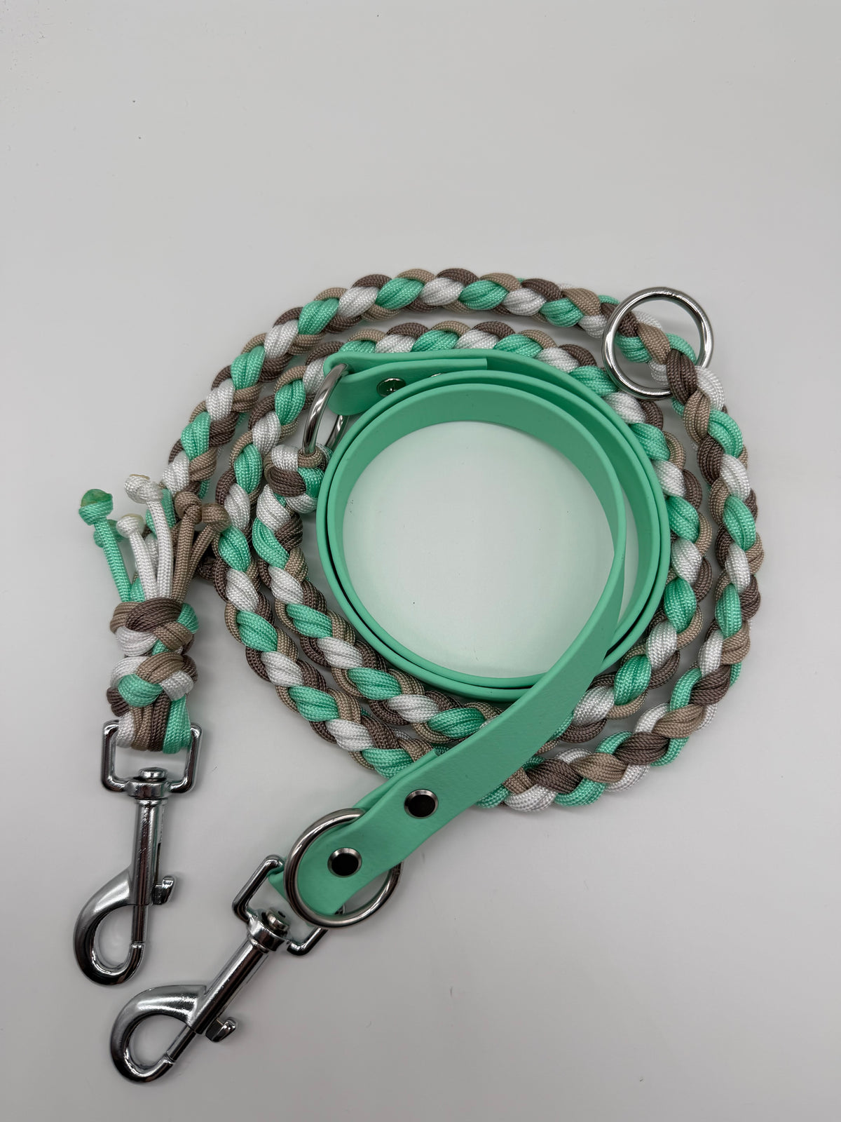 Biothane/Paracord Leine 2m rund