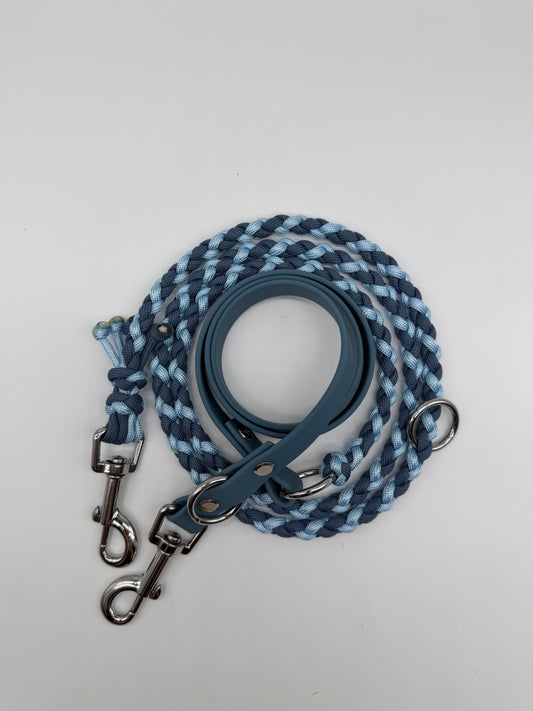 Biothane/Paracord Leine mini 2m bis 8kg rund