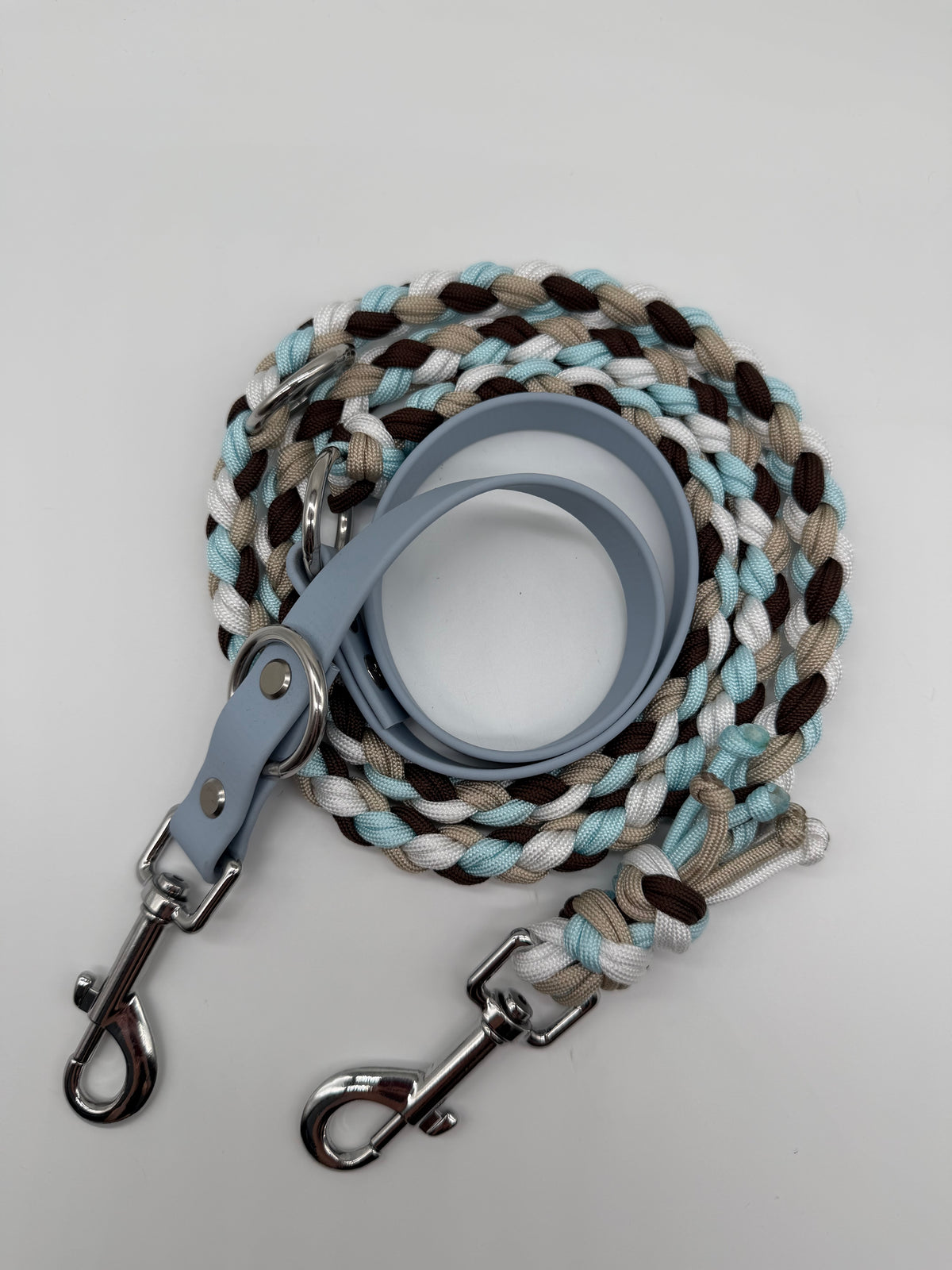 Biothane/Paracord Leine 2m rund