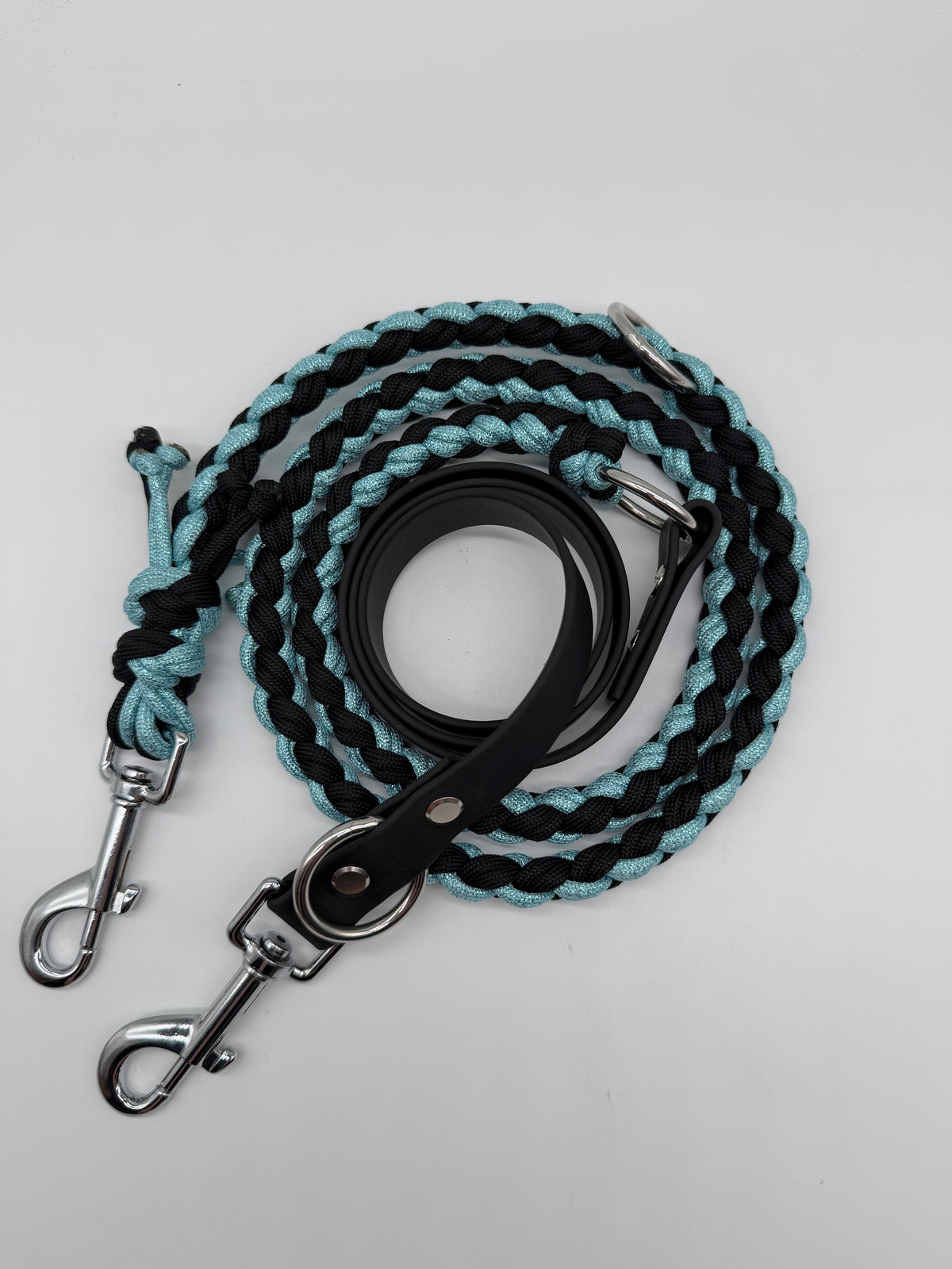 Biothane/Paracord Leine 2m rund