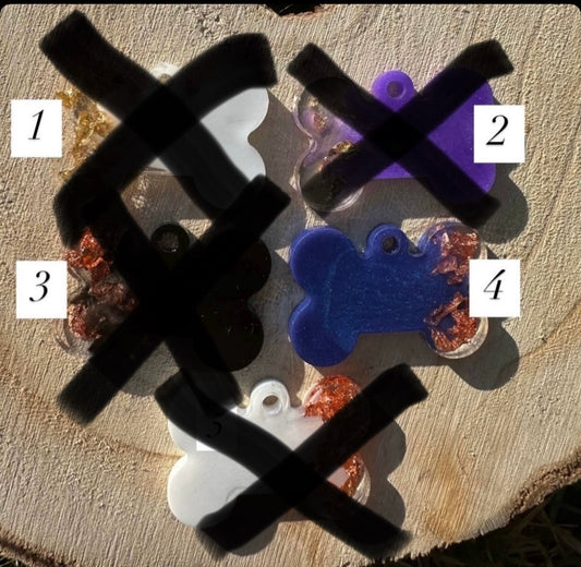 Hundemarke Knochen klein