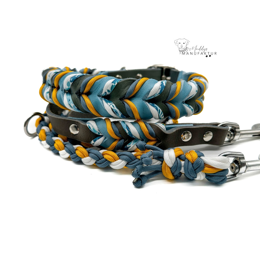 Fettleder Halsband