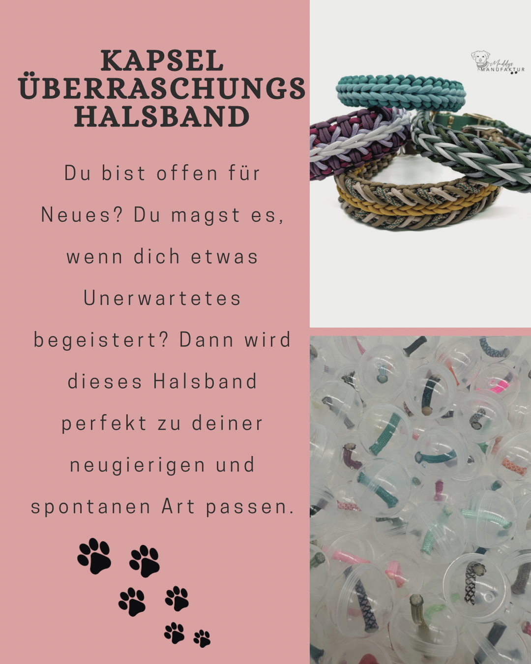 Kapselbestellung Halsband